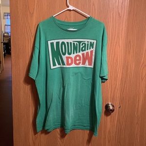 Men’s Mountain Dew Graphic Tee size 2x
